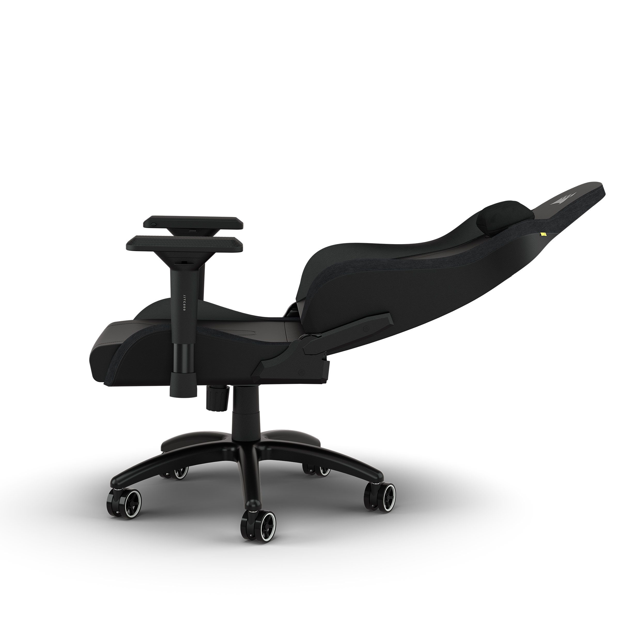 Corsair Gaming-Stuhl TC200 Leatherette Gaming Chair, Black/Black