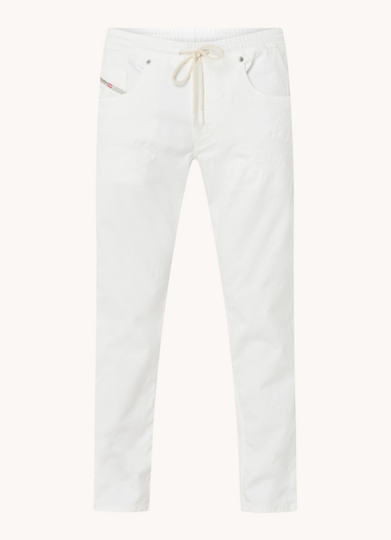 Blugi Diesel D-Krooley JoggJeans® cu croială slim și nervuri