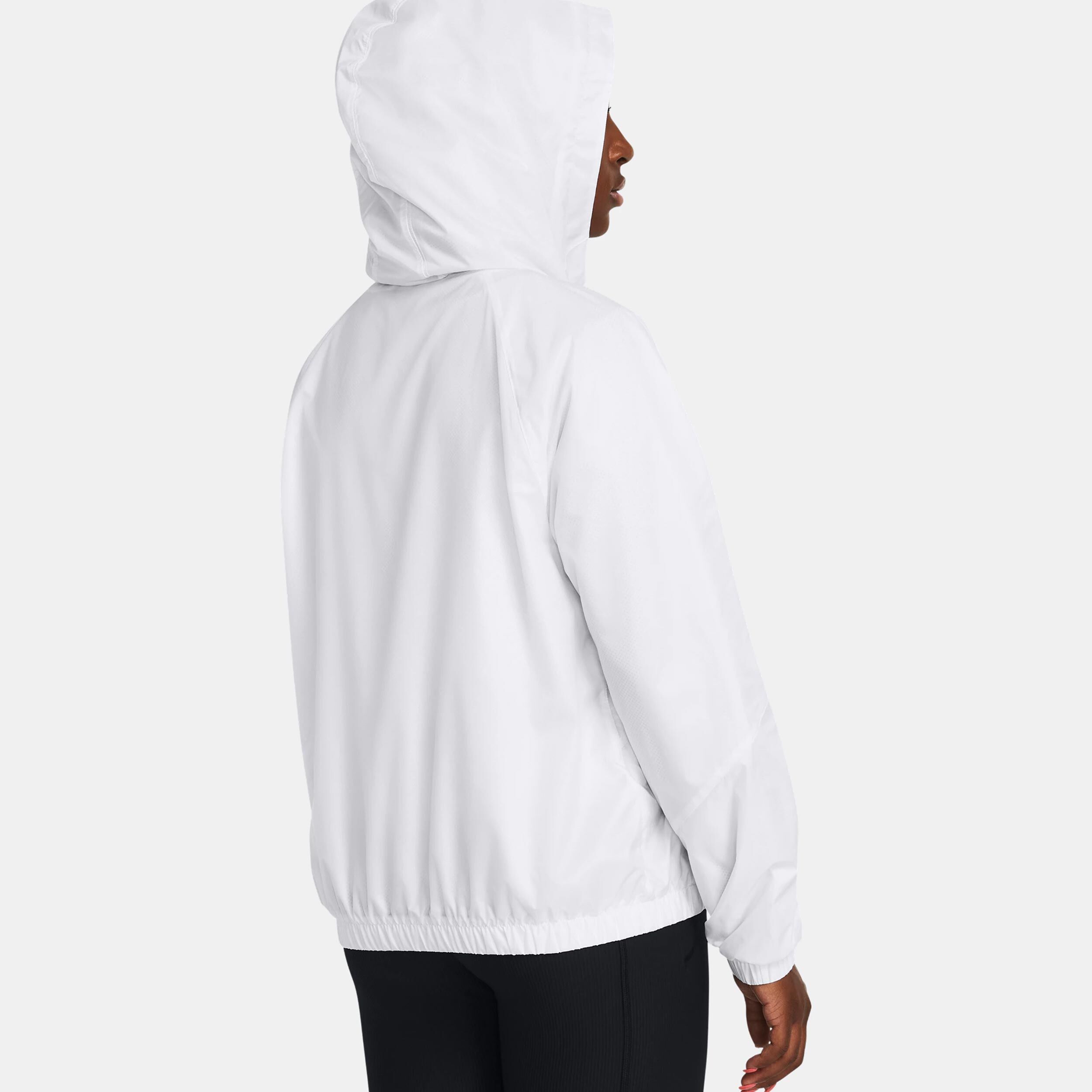 Sport Windbreaker Trainingsjacke Damen - Weiß