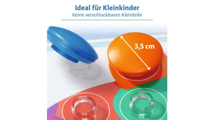 Ravensburger Spiel - Colorino - Kinderspiel zum Farbenlernen, Mosaik Steckspiel, Spielzeug ab 2 Jahre