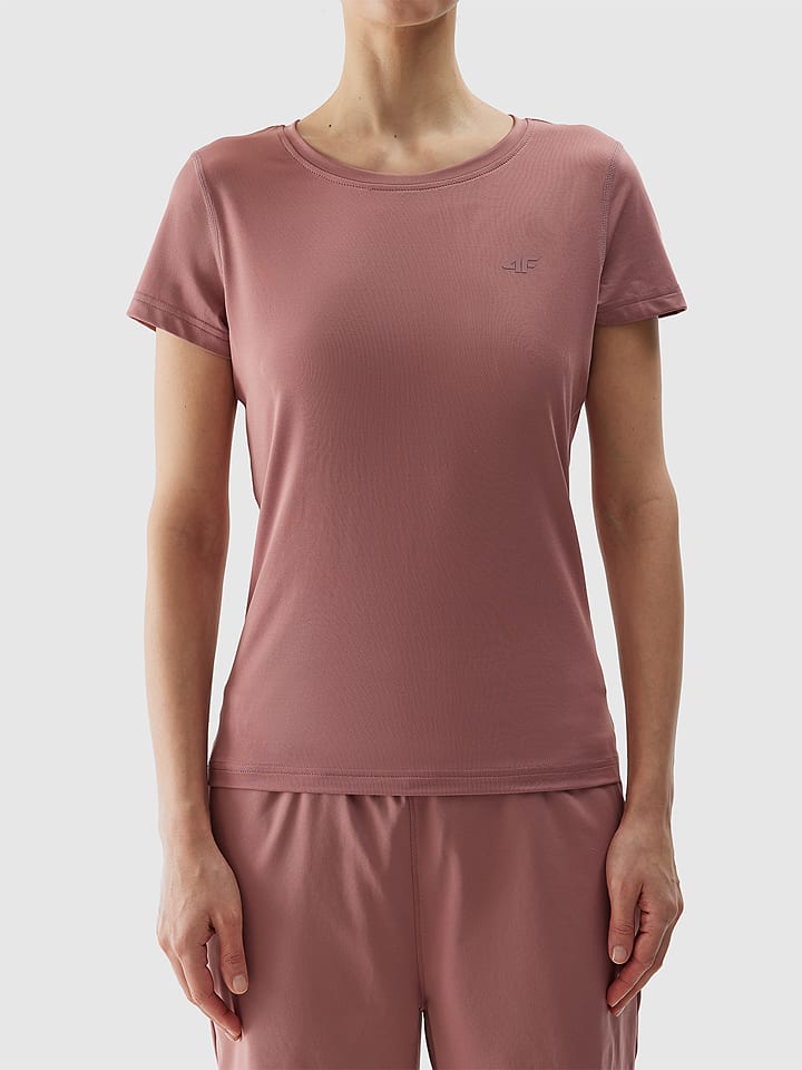 4F Trainingsshirt in Rosa günstig kaufen