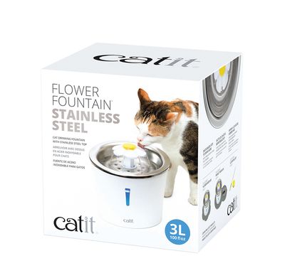 Catit Blumentrinkbrunnen Edelstahl
