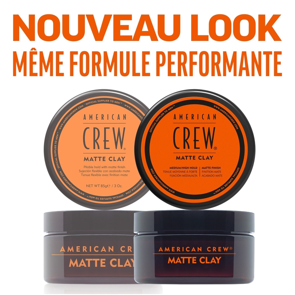 american crew Cire Cheveux, Fixation Moyenne, Effet Mat Cire de coiffage