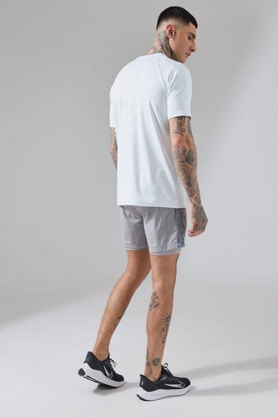 Tall Man Active Camouflage Raglan Performance T-Shirt