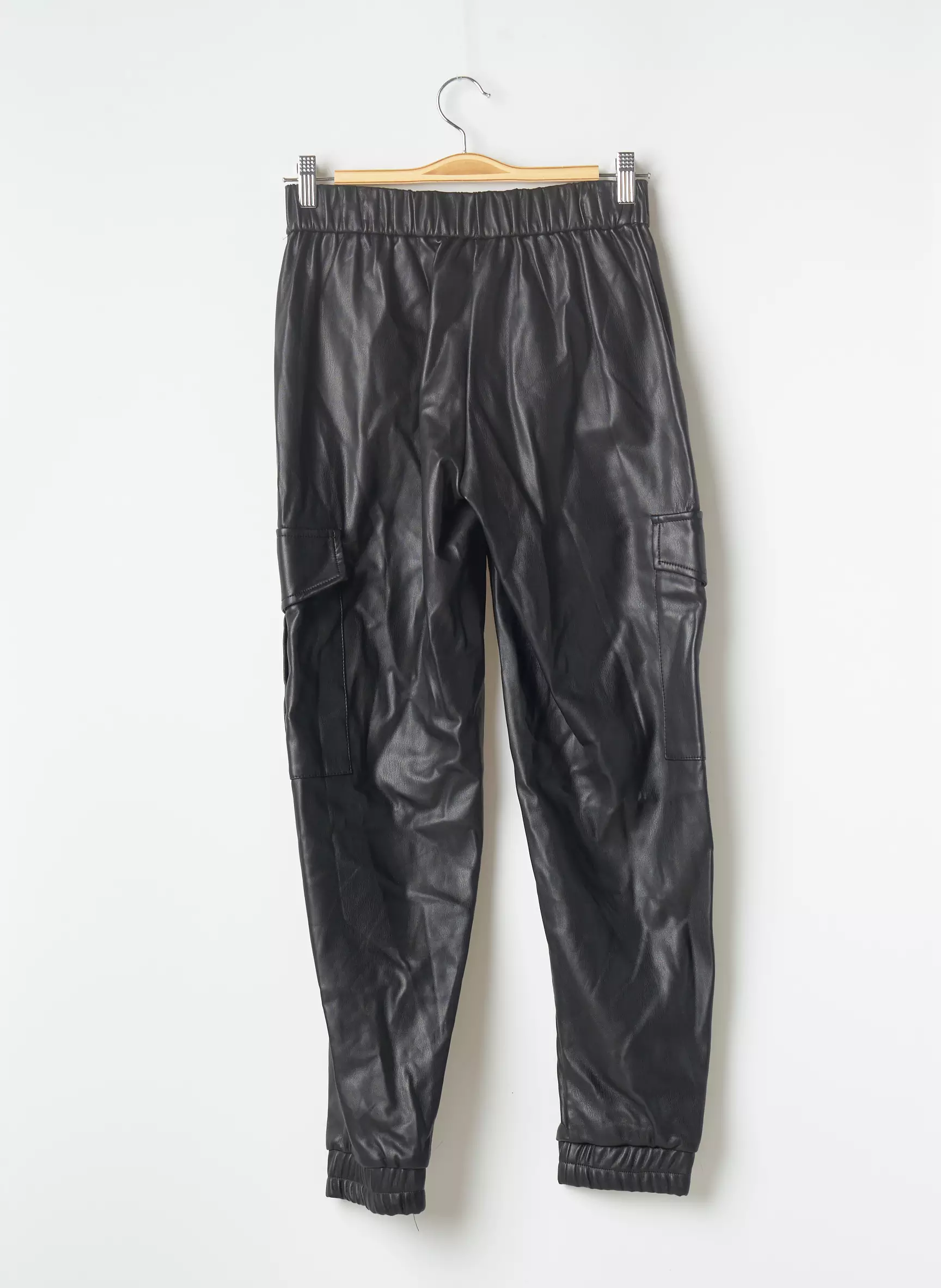 Noisy May Pantalons Cargo Femme couleur noir
