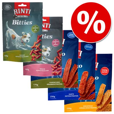 Mixpaket: 5 Sorten RINTI Snacks zum Sparpreis