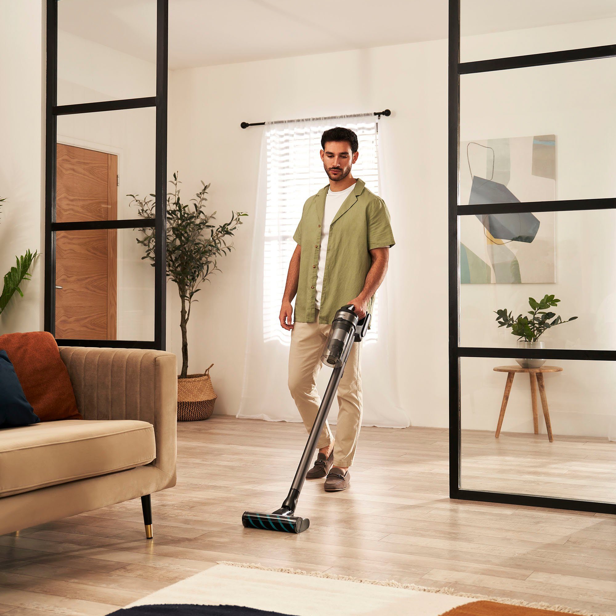 Samsung Akku-Handstaubsauger Jet 75E PetPRO, VS20B75BGR1/WD, 550 W, beutellos, Staubbehälter EasyClean, komplett auswaschbar