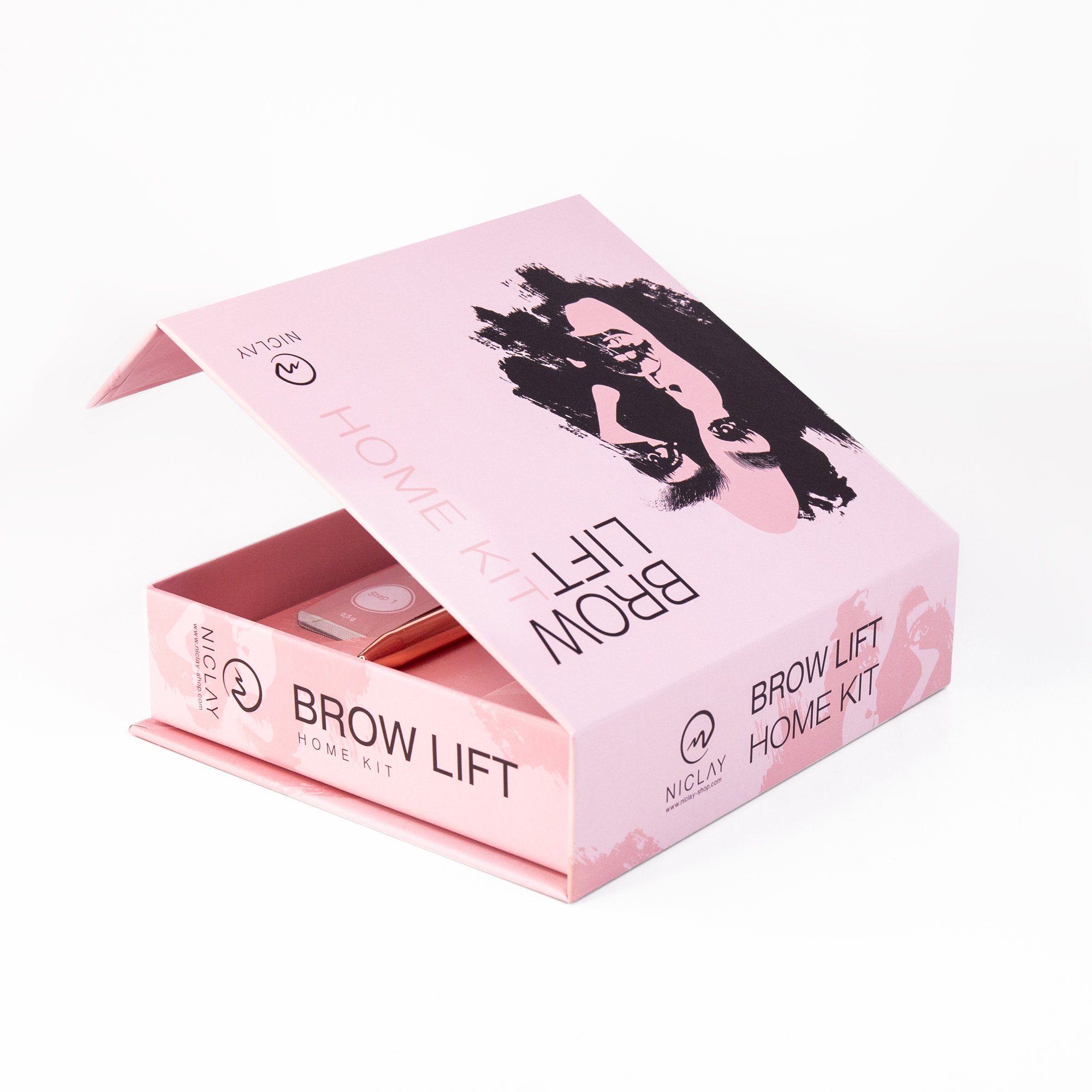 NICLAY Augenbrauenpflege Niclay Brow Lift Home Kit 1-2 Anwendungen, 1-tlg., für 1-2 Anwendungen