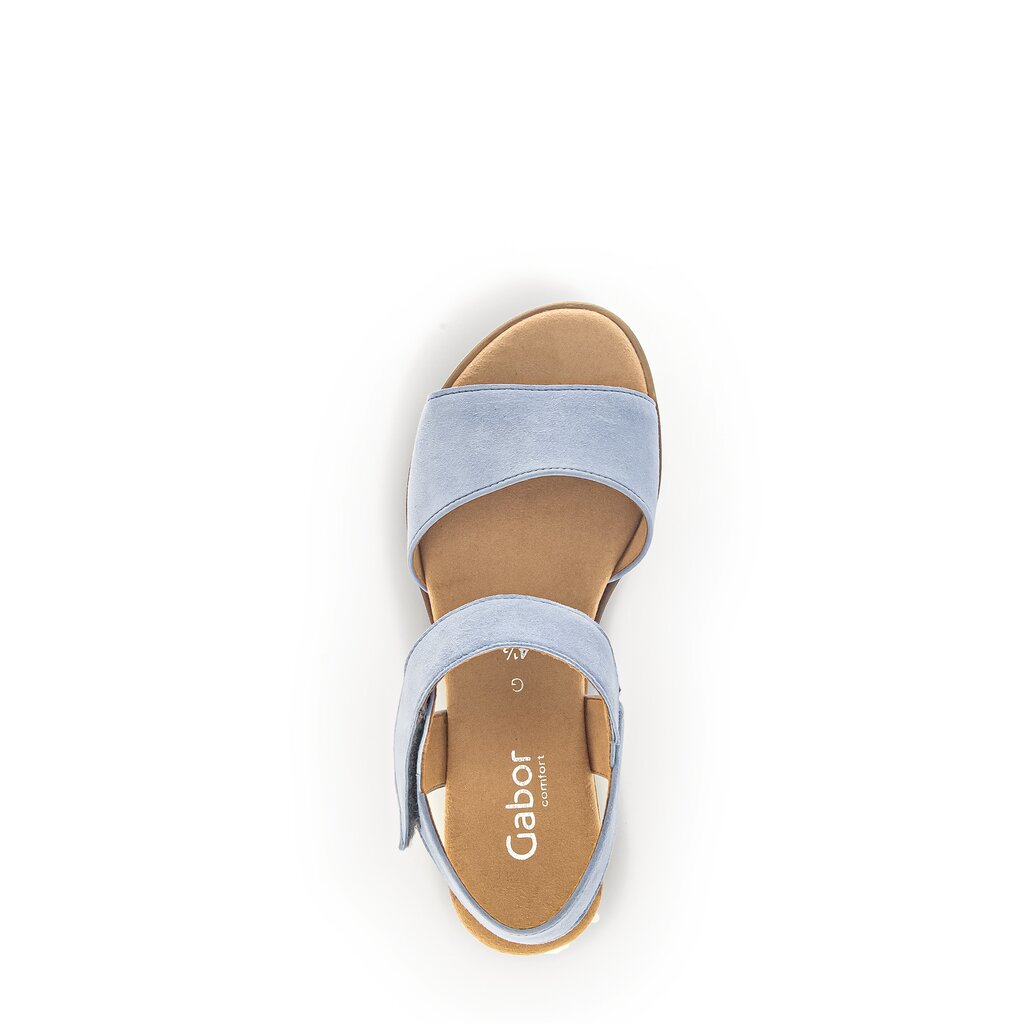 Gabor comfort Keilsandalette blau
