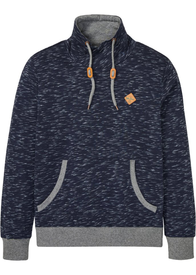 Sweatshirt mit Stehkragen