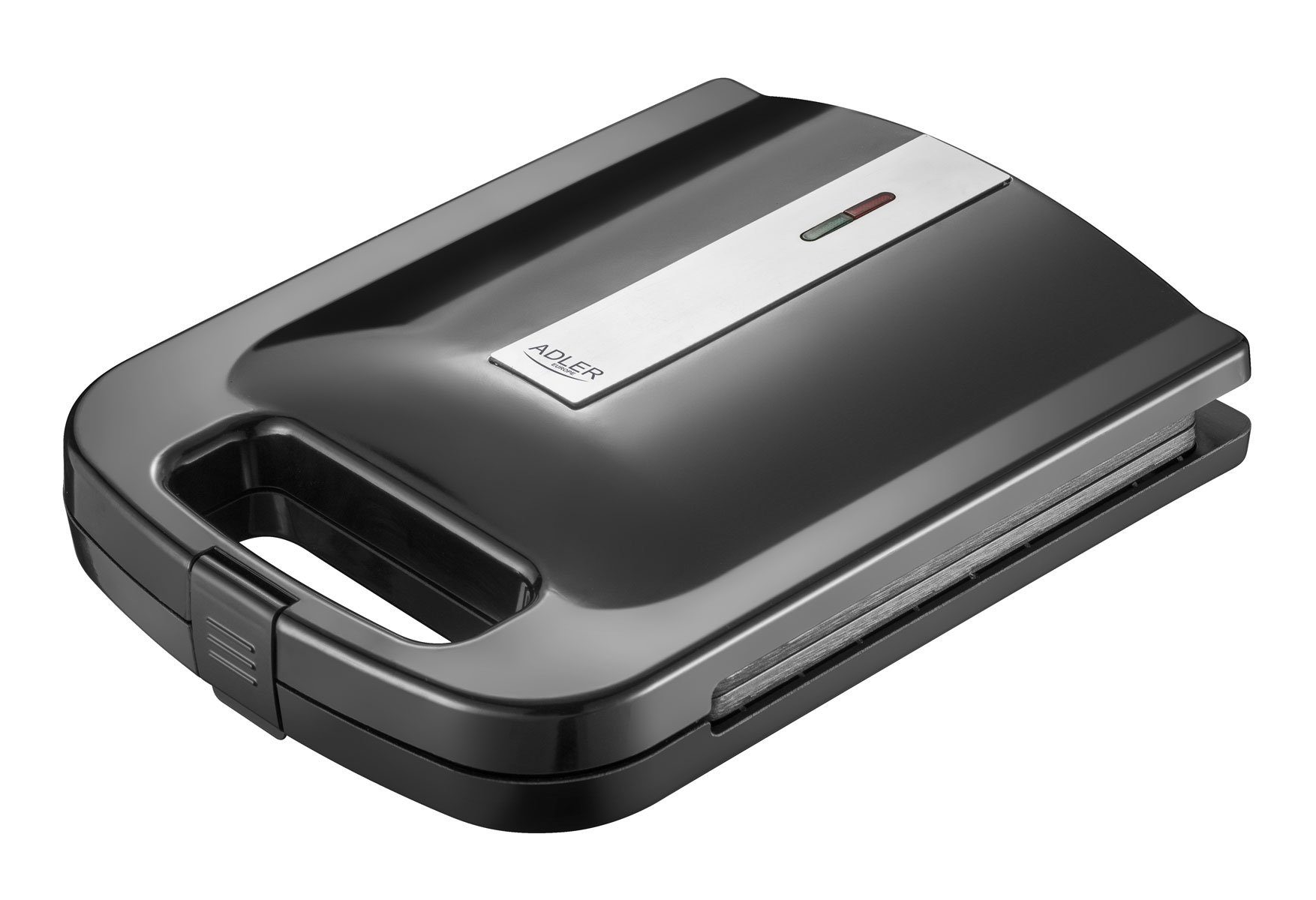 Adler Sandwichmaker AD-3055 Sandwich-Toaster für 4 Scheiben Toast, 2000 W