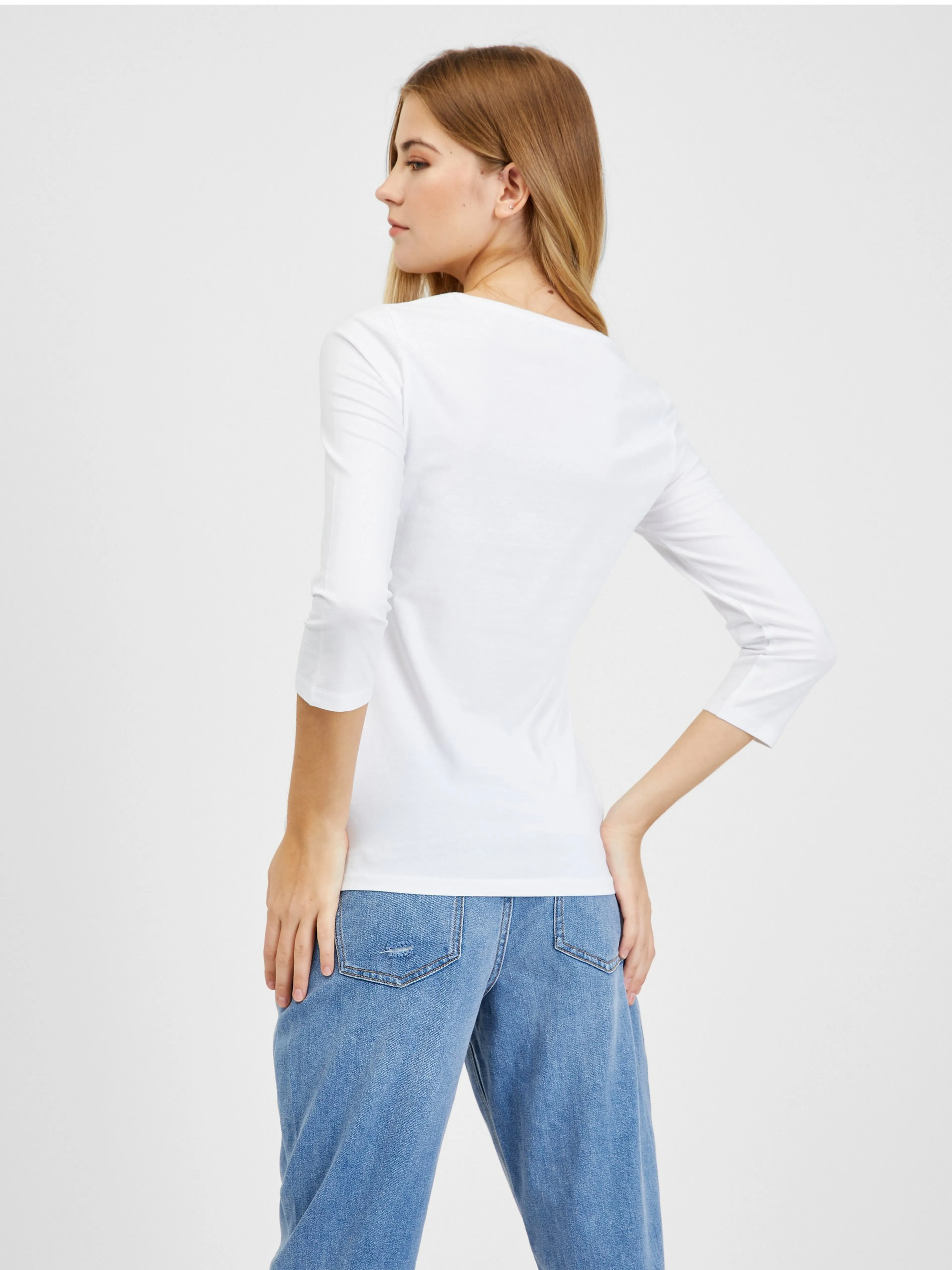 Weißes Damen-T-Shirt ORSAY