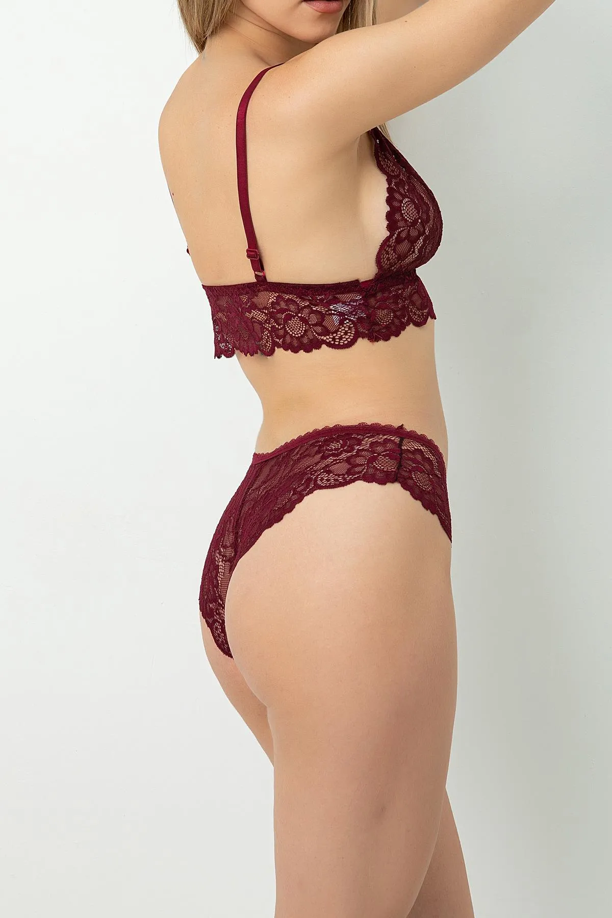 Doremi  Bügelloses Spitzen-Bralette-Set