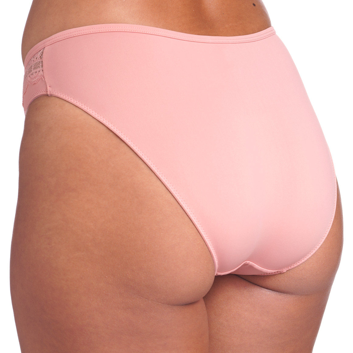 Damen Slip mit Spitzeneinsatz