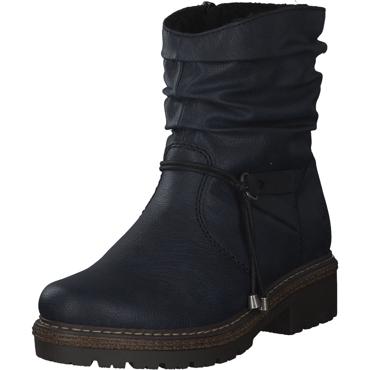 Rieker Z3494, Komfort-Stiefeletten, Damen, Blau (ozean/pazifik)