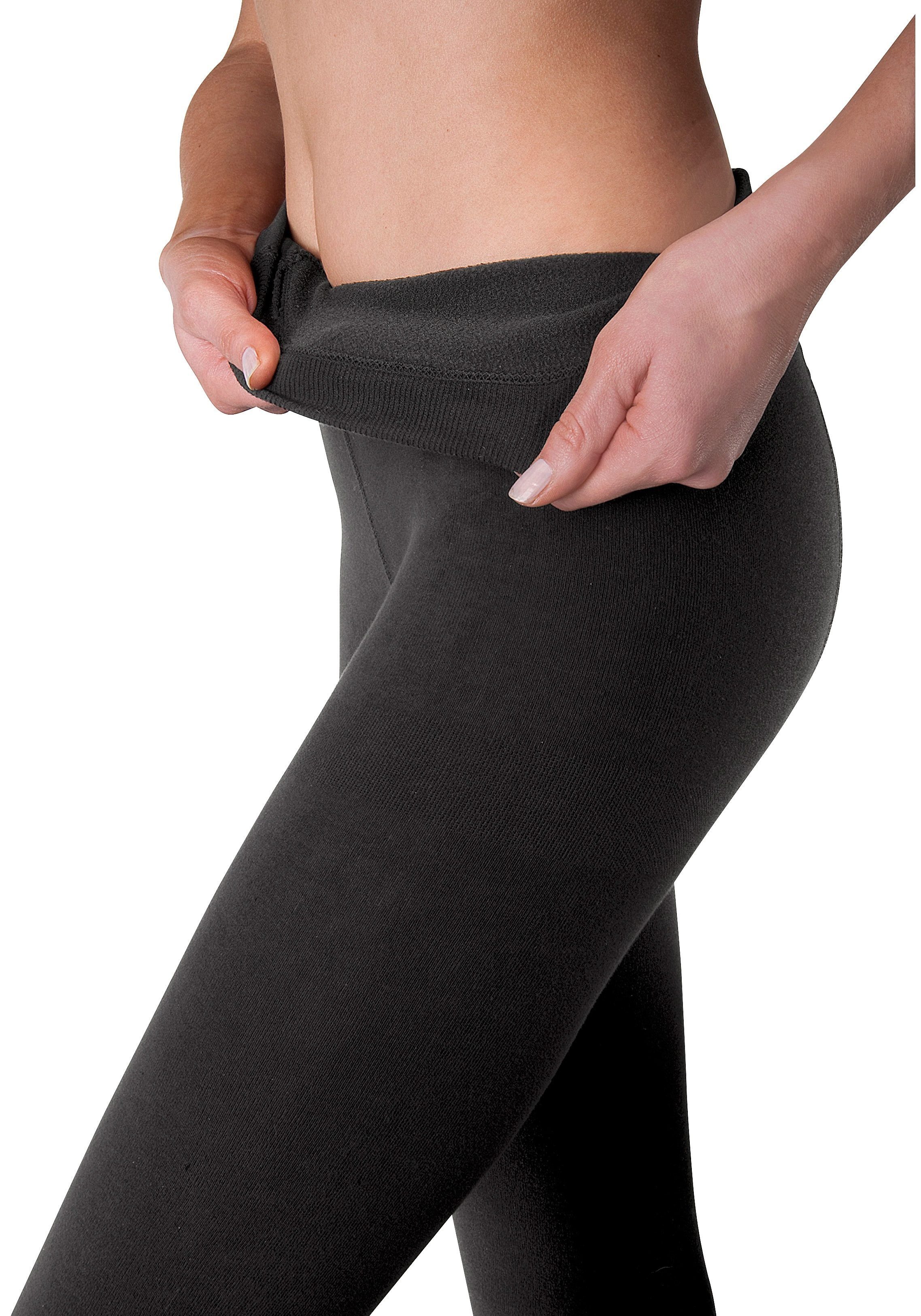 Lavana Thermoleggings (2er-Pack) innen leicht angeraut