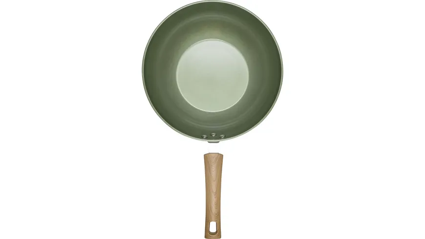 JUST VEGAN Aluminium-Wok Ø 28 cm