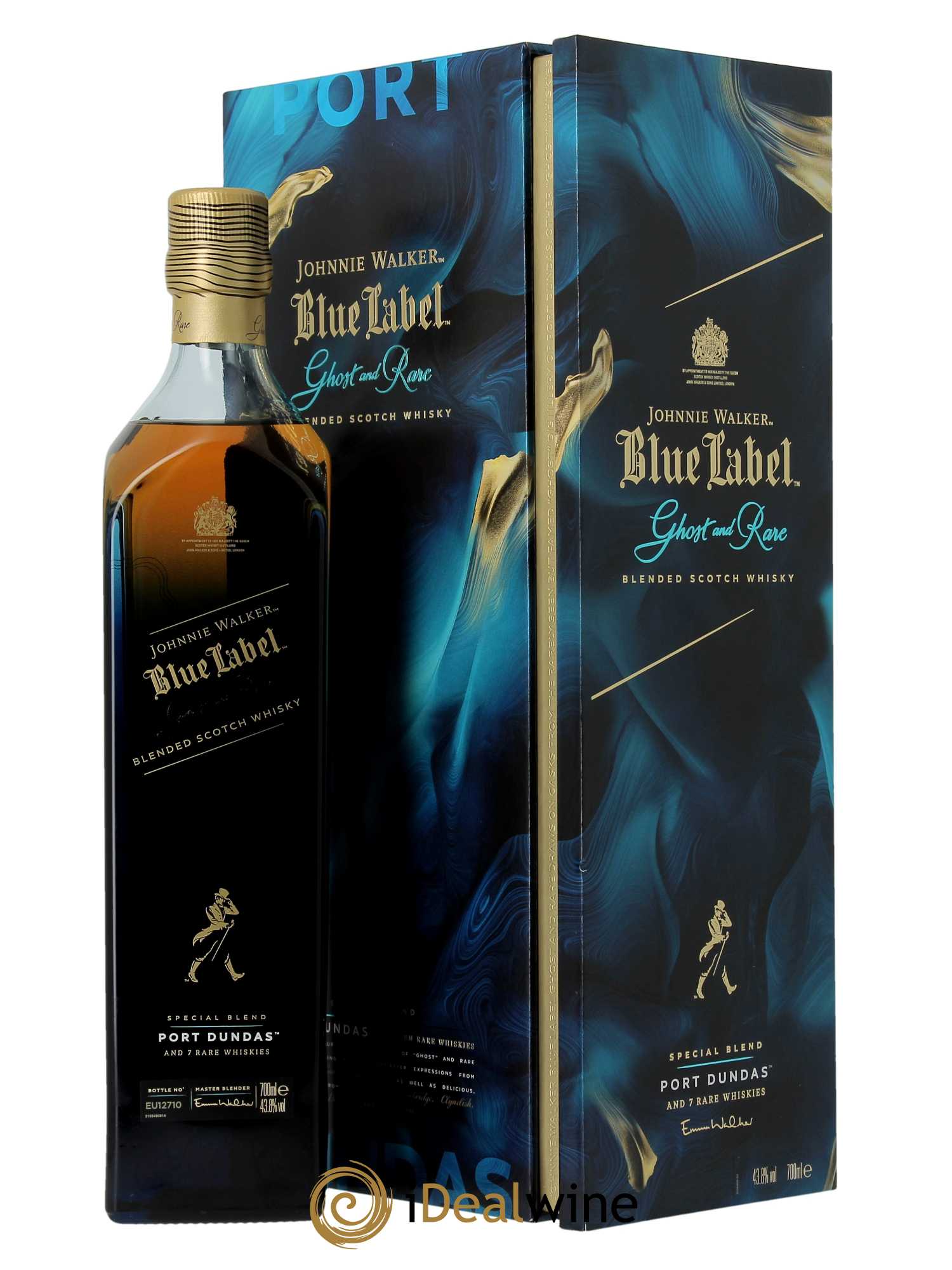 Whisky Johnnie Walker Blue Label Ghost & Rare n°5 (70cl)  - Lot de 1 Bouteille