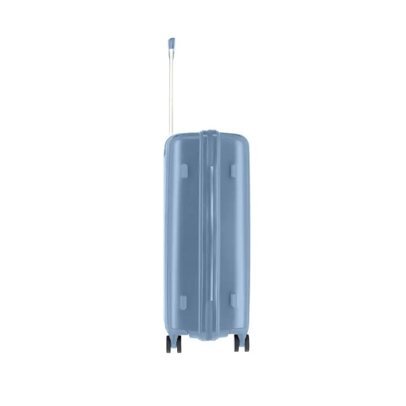 Travelite VAKA Trolley M mit 4 Rollen - Blaugrau
