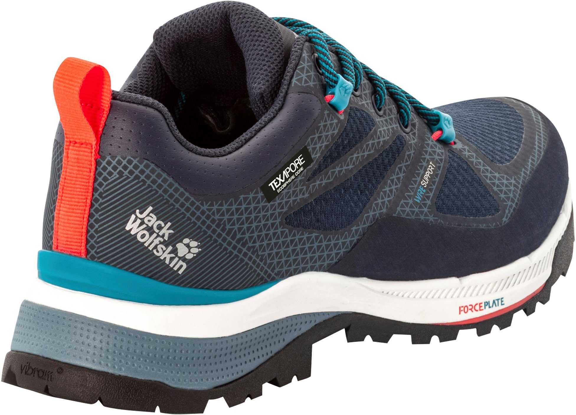 Jack Wolfskin FORCE STRIKER TEXAPORE LOW W Wanderschuh wasserdicht