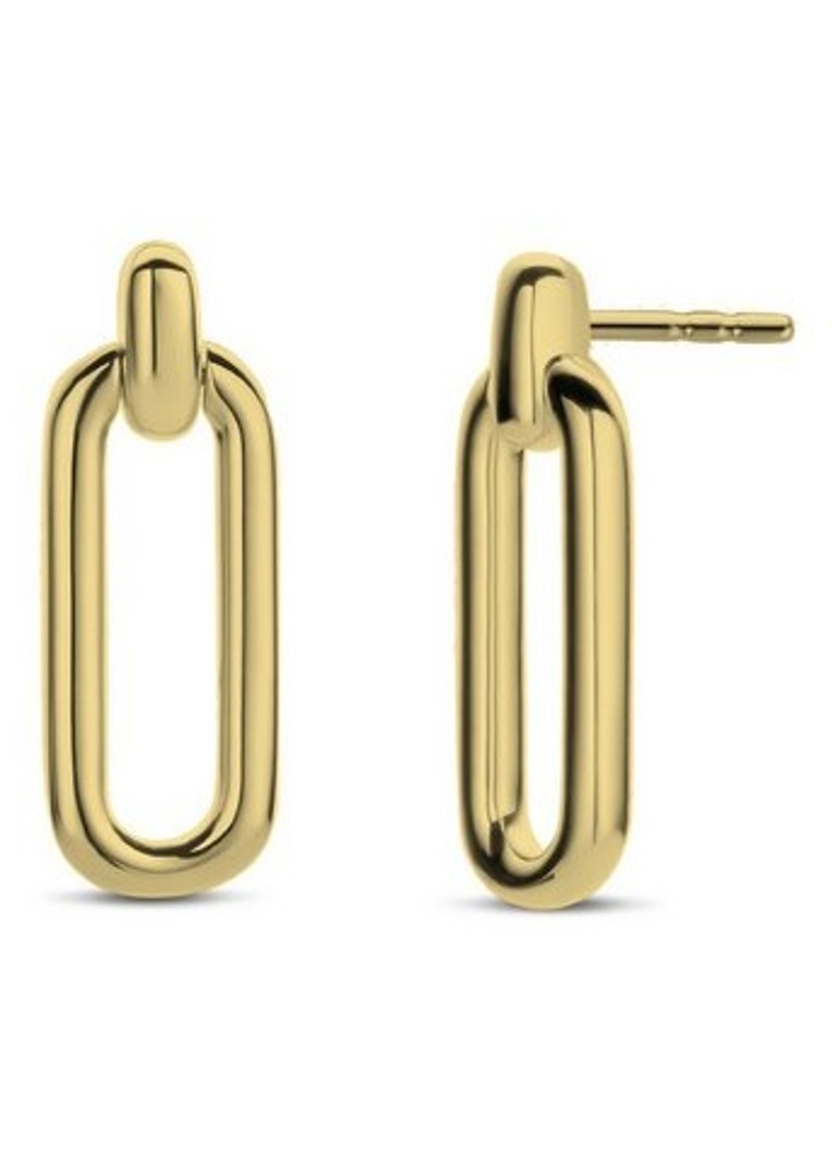 TI SENTO - Milano Stud Earrings gold plated 7847SY