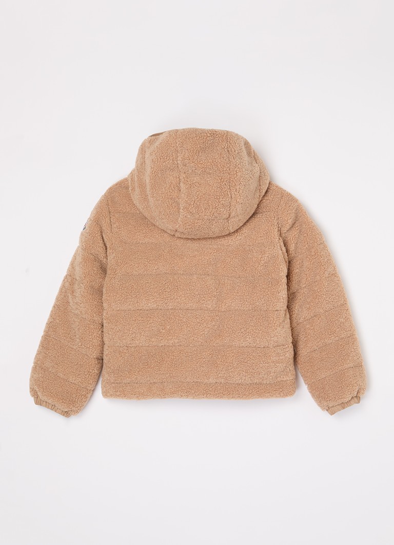 Geacă Moncler Audieu cu glugă din fleece