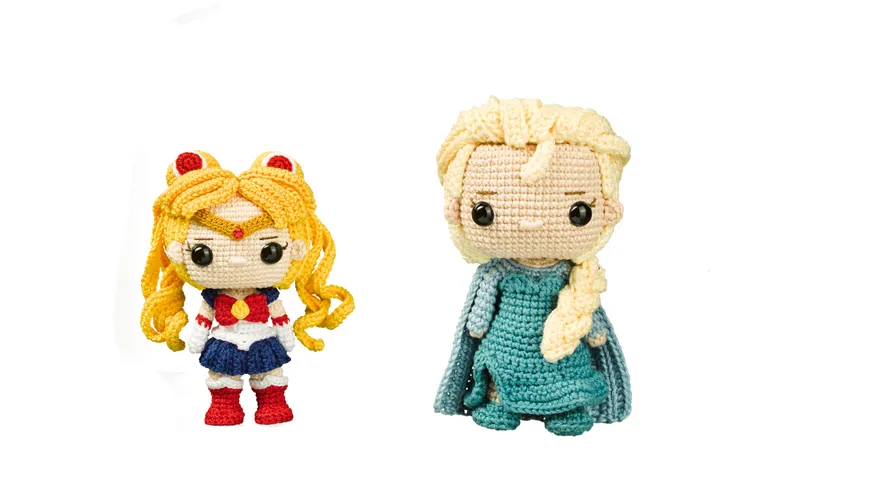 Funkogurumi Elsa. Das inoffizielle Häkelset
