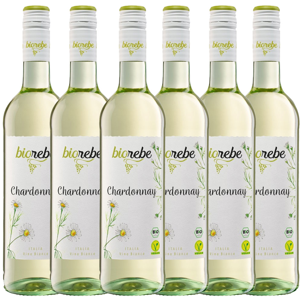 Biorebe Chardonnay 6er Karton