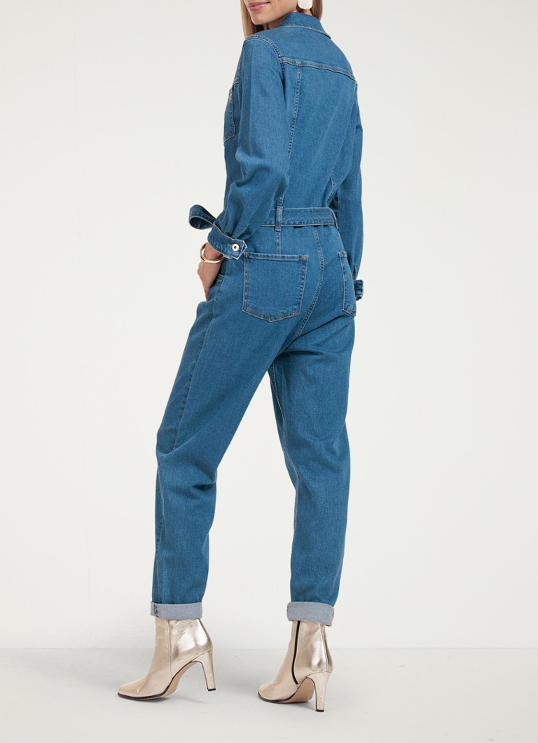 Salopetă skinny jeans din denim de la Studio Anneloes Ariane