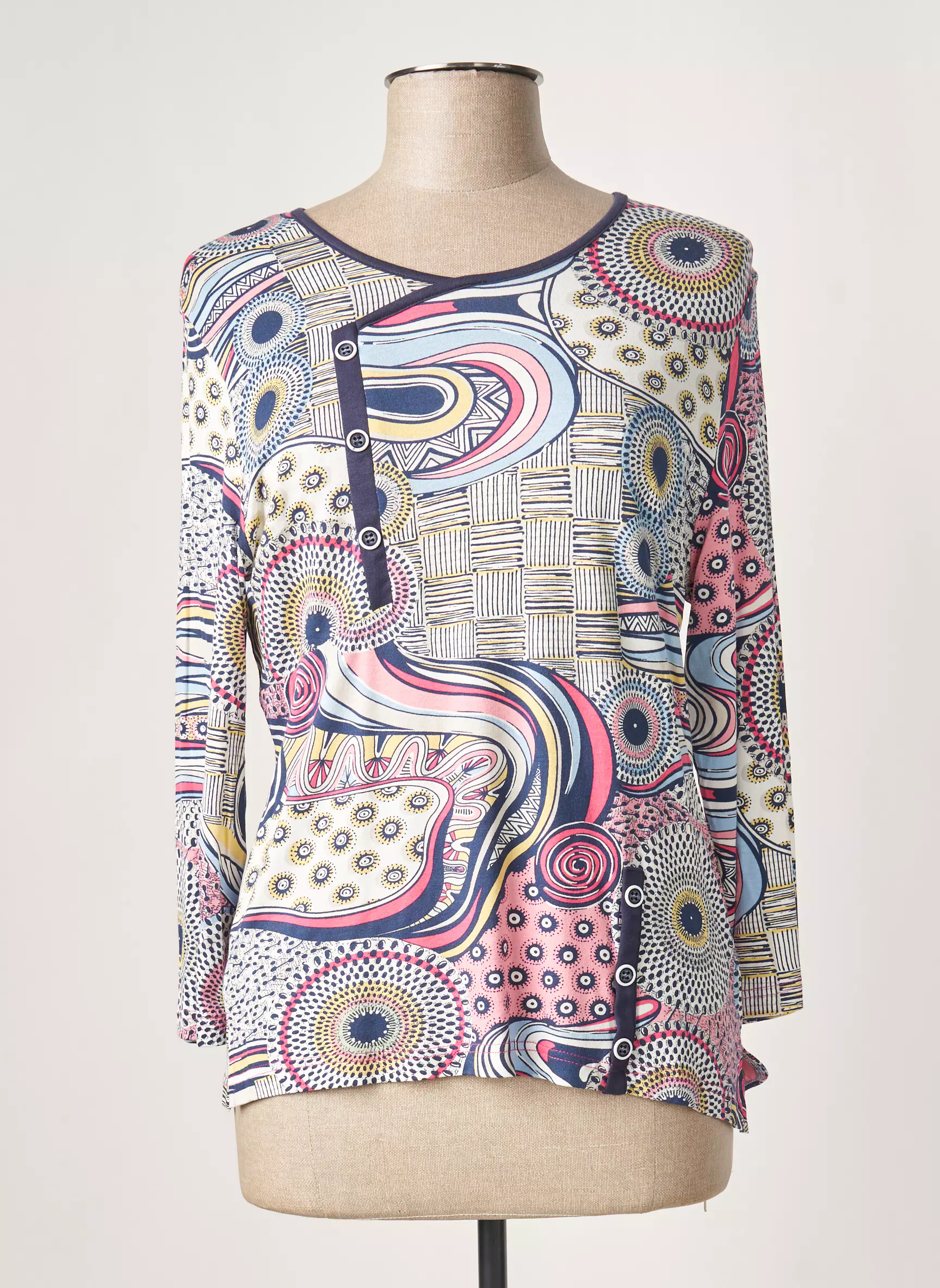 Guy Dubouis Tshirts Femme couleur bleu