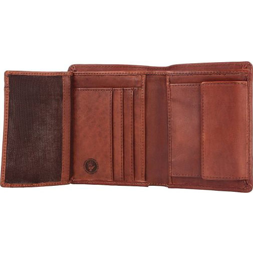 Greenburry Vintage Washed Geldbörse Leder 10 cm
