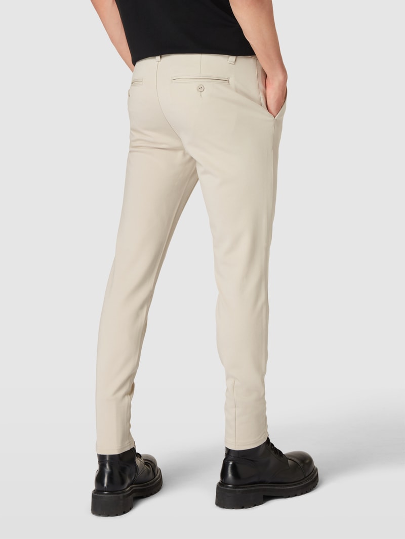 Chino mit Stretch-Anteil in offwhite