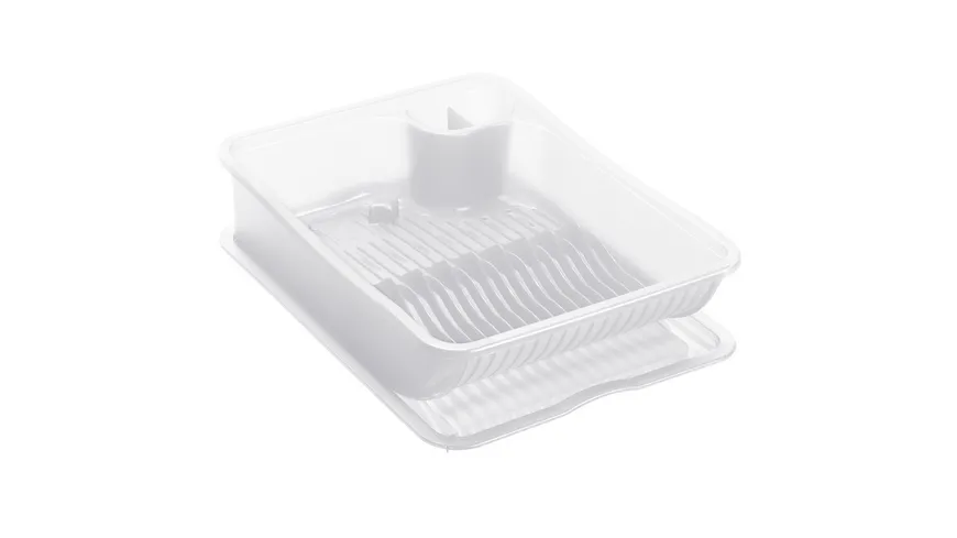 rotho Geschirrabtropfer Space Wonder transparent