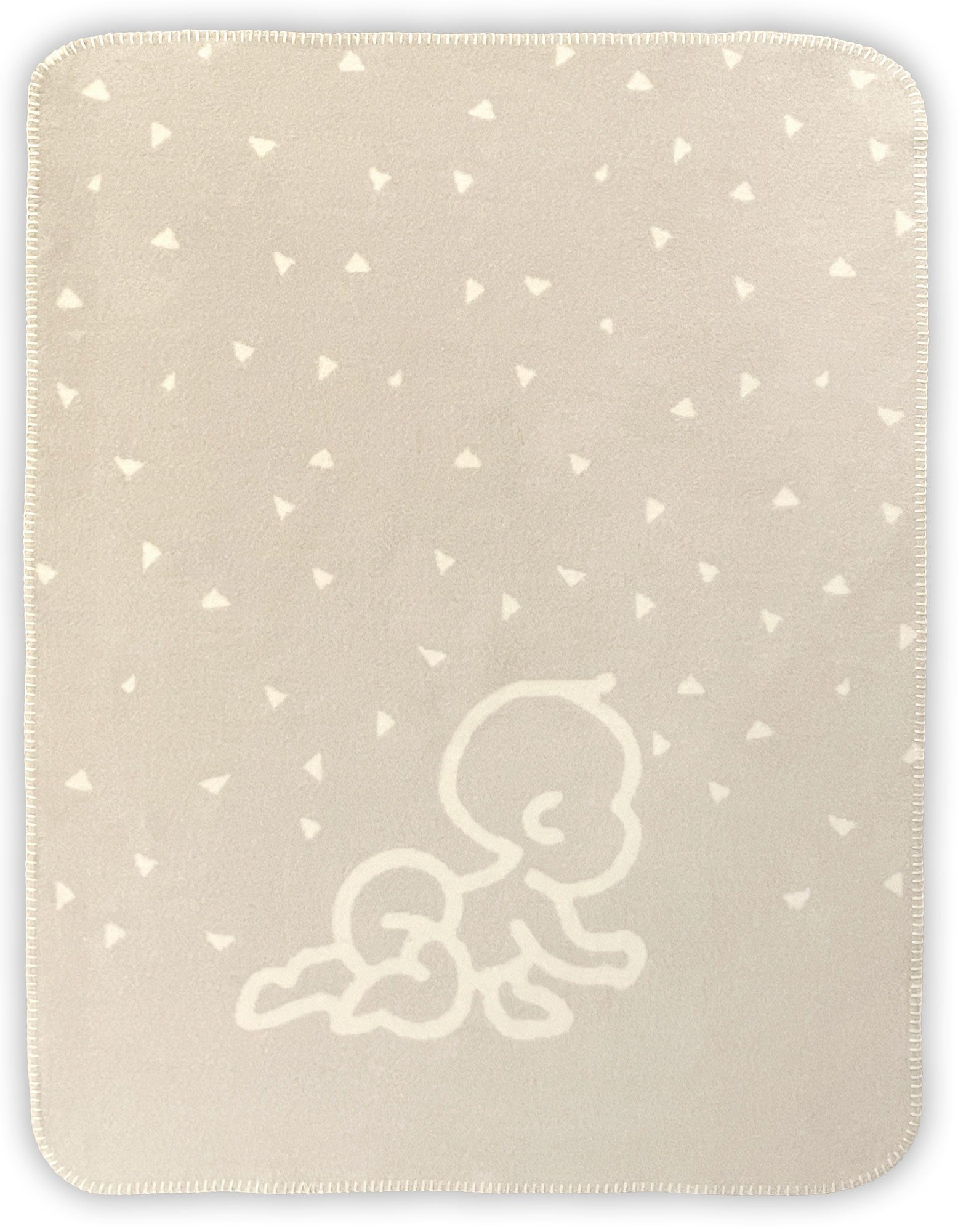 Kinderdecke Kuscheldecke Sanosoft Lovely Baby 75x100cm, Sanosoft