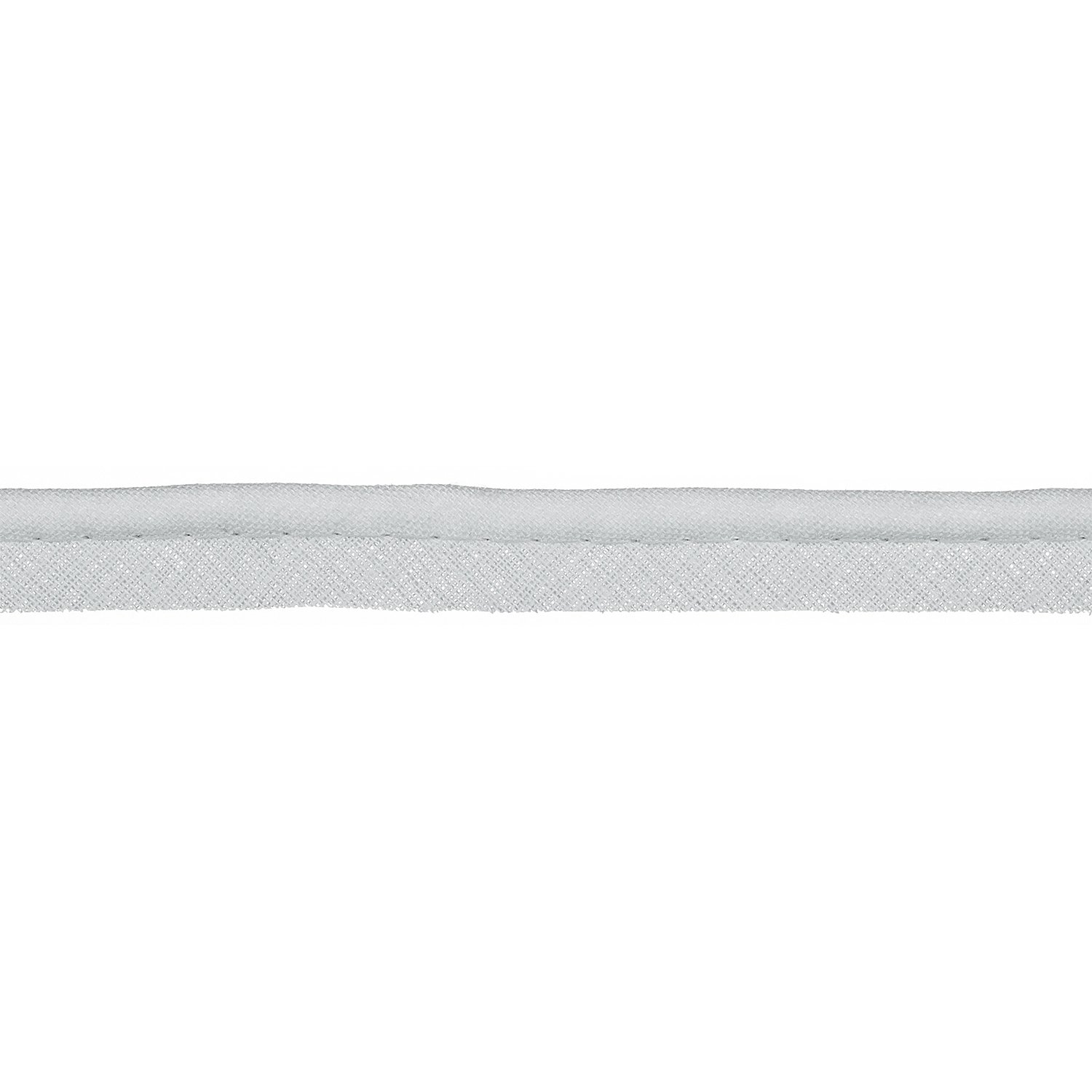 buttinette Baumwoll-Paspelband, hellgrau, 4 mm Ø, 5 m