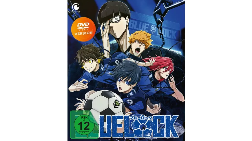 Blue Lock - Part 1 - Vol.1 - DVD mit Sammelschuber (Limited Edition)  [2 DVDs]