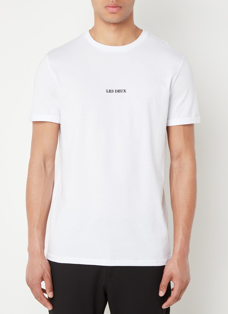 Les Deux Lens T-krekls ar logotipu