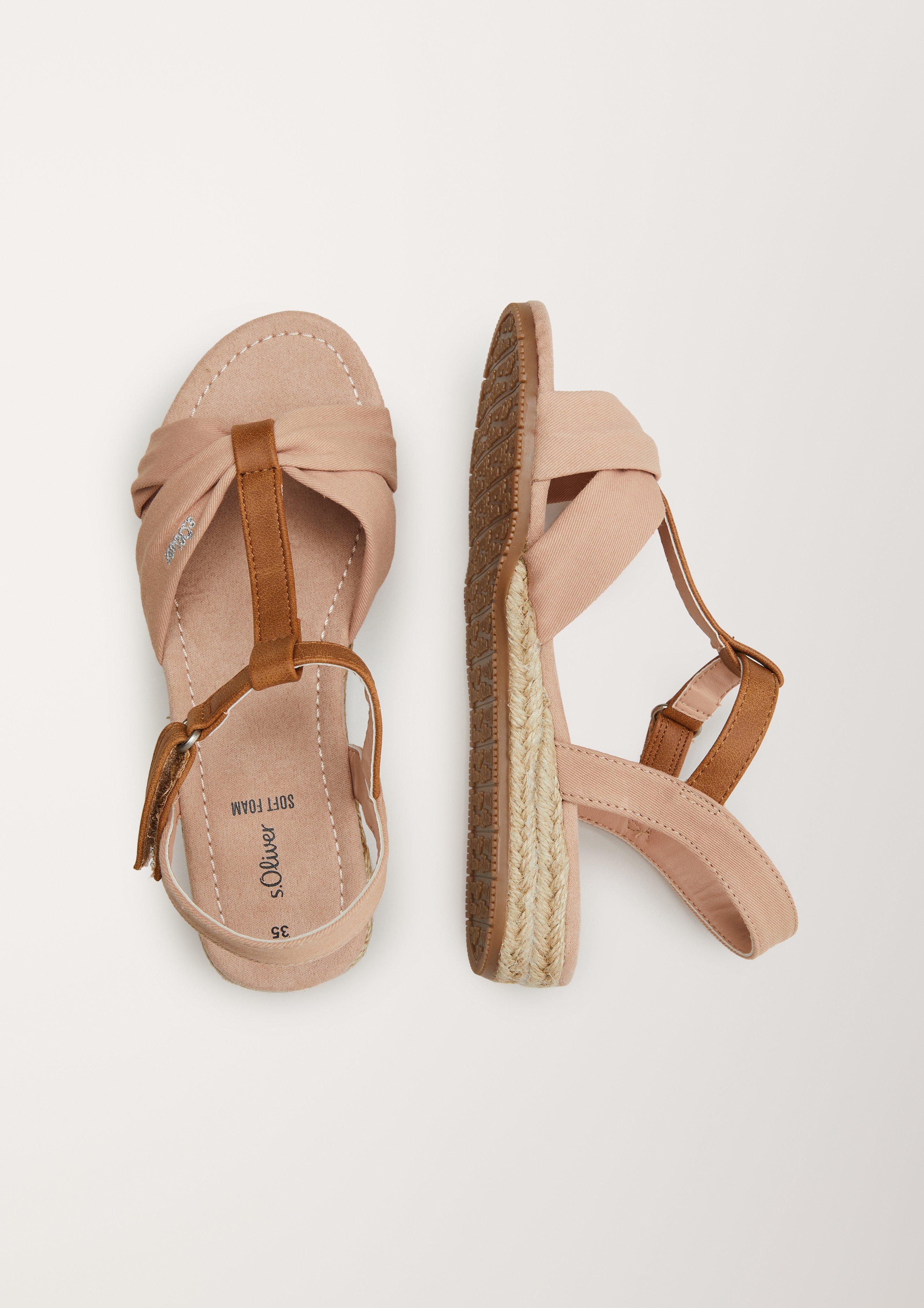 Sandalen mit Denim-Details  6005741-554