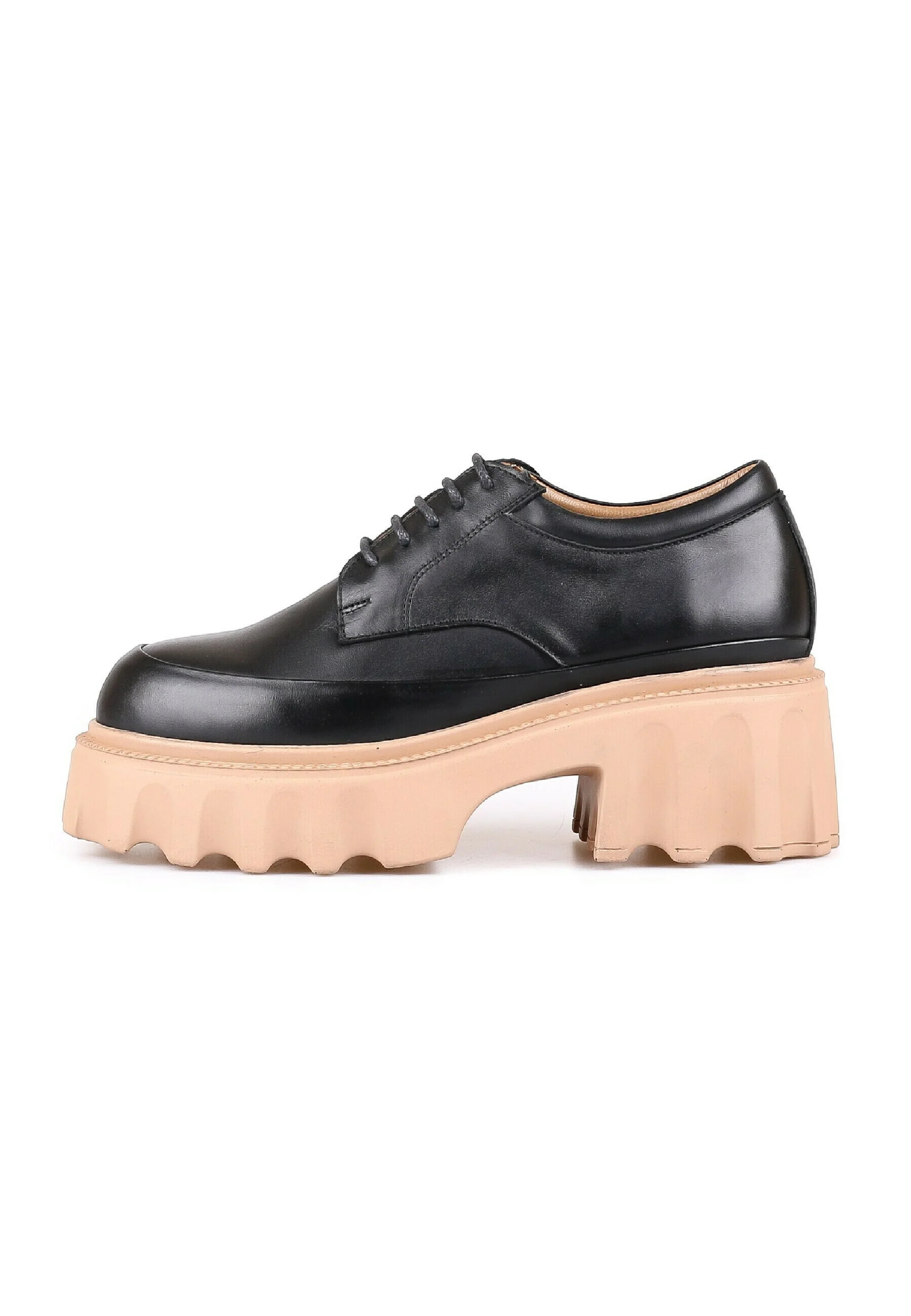 Mocasines con plataforma gruesa Cesare Gaspari - Cordones