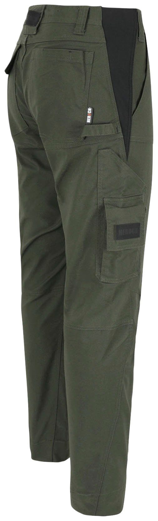 Herock Arbeitshose Torex Multi-Pocket, 4-Wege-Stretch, mit Coolmax®-Technologie