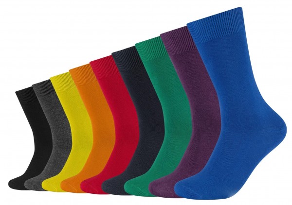 Camano ~ Baumwollsocke 9er Pack ~ Bunt