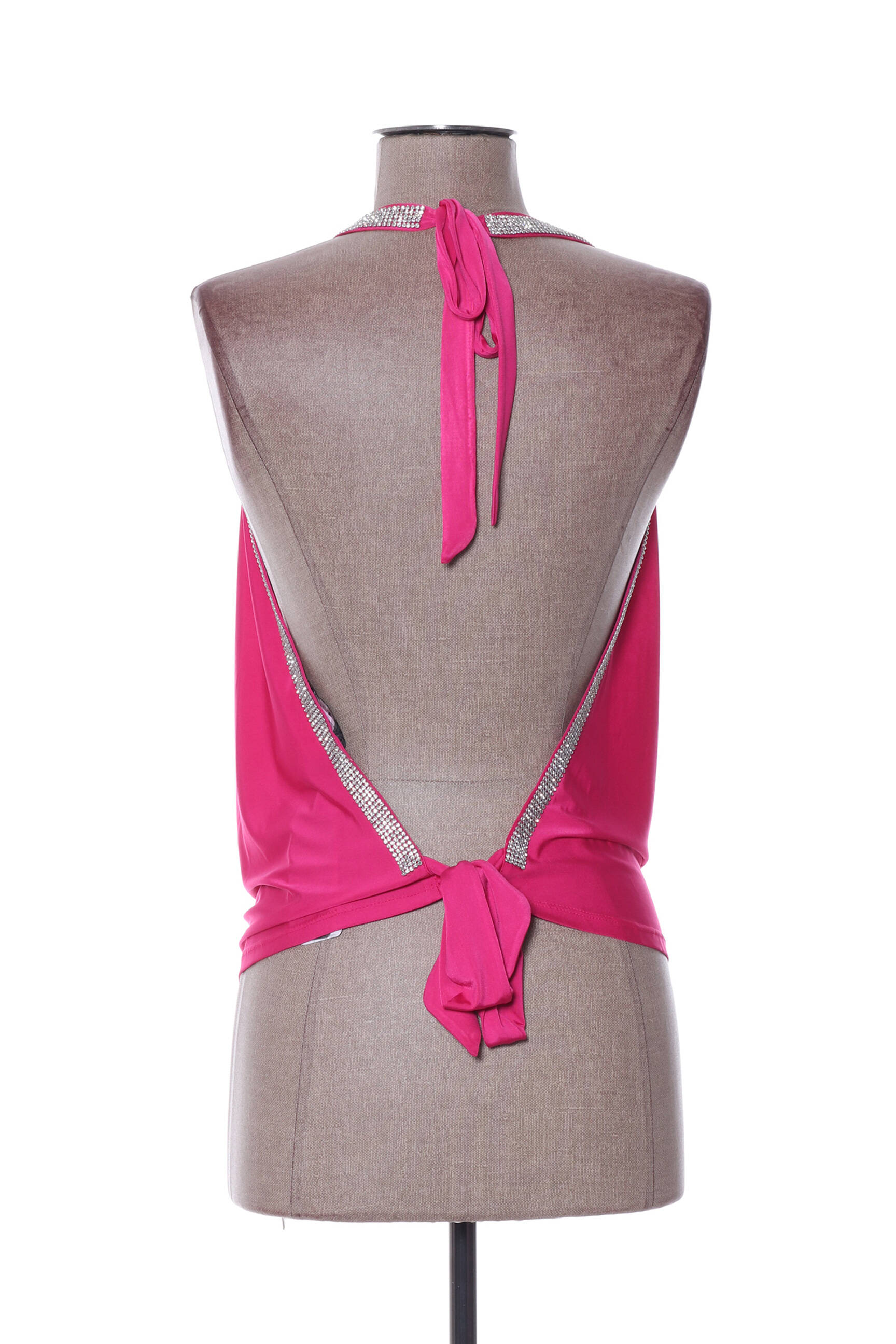 Poupee De Soie Tuniquemanchelongue Femme couleur rose
