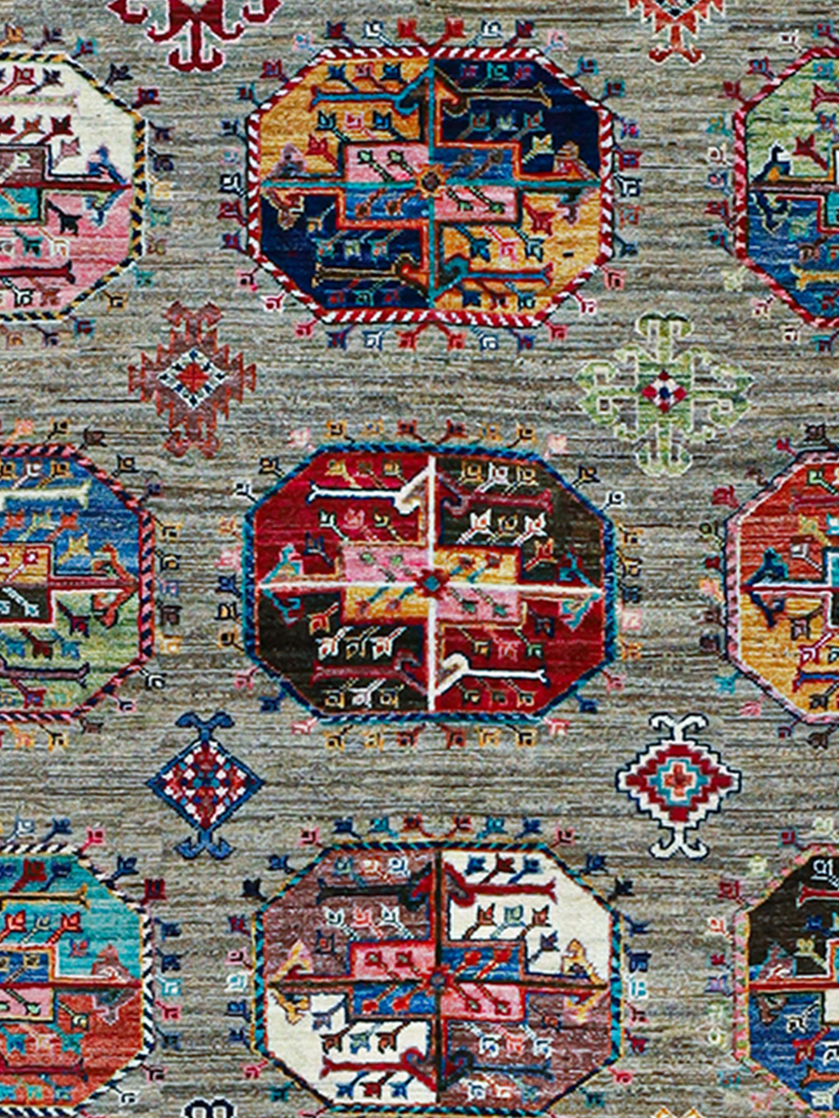 Buchara Ghazni ca. 155 x 202 cm, Unikat / Einzelstück