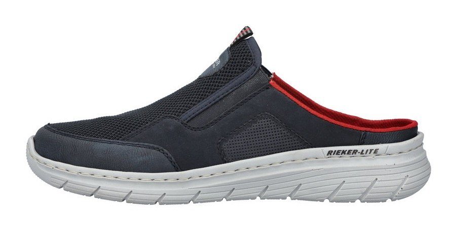 Rieker Clog im Materialmix