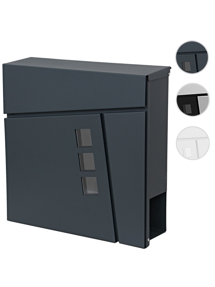 MCW Briefkasten B29 mit Zeitungsfach, Anthrazit günstig kaufen onesize