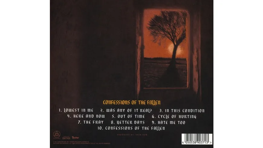 Confessions Of The Fallen Digipak