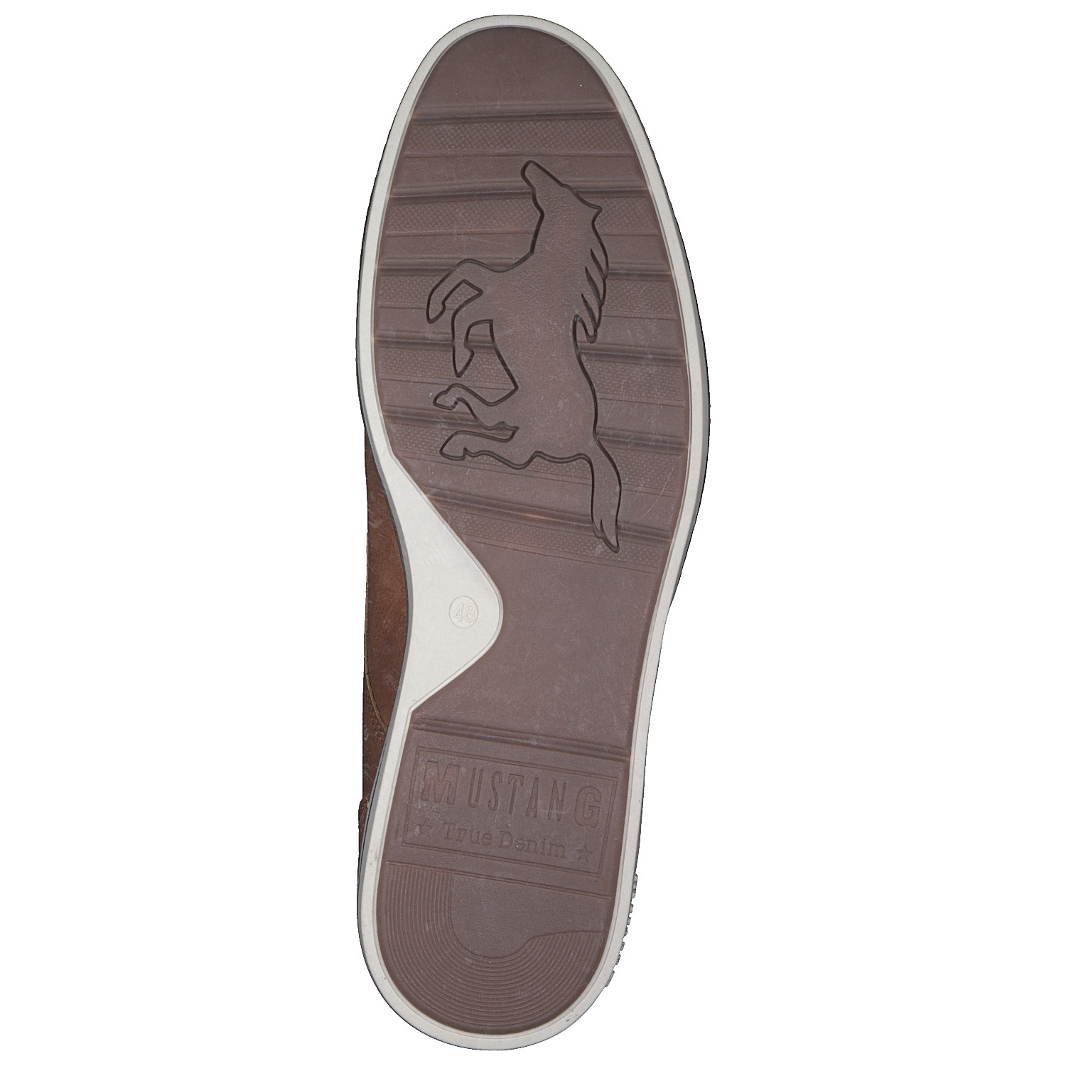 Mustang 4150311, Sportliche Halbschuhe, Herren, cognac
