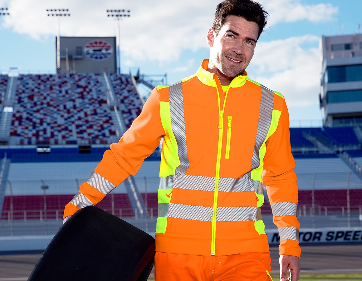 Warnschutz Softsh.Jacke softlight e.s.motion 2020
