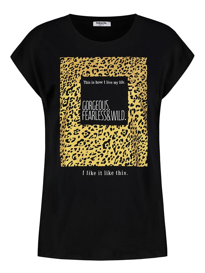 Sublevel Shirt in Schwarz günstig kaufen