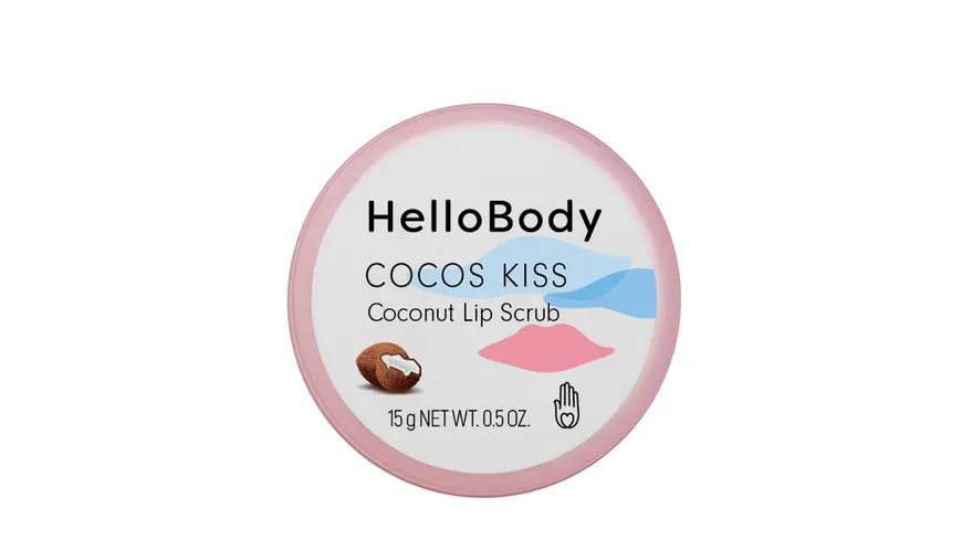 HelloBody Lippenpeeling Cocos Kiss 15 ml